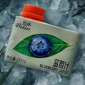 Напиток сокосодержащий Bilin Черничный 0.1л, Ролл на стол