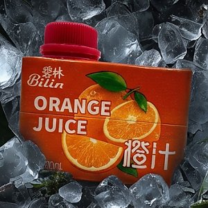 Напиток сокосодержащий Bilin Апельсиновый 0.1л, Ролл на стол