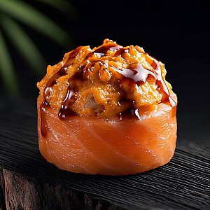 Запеченный ролл Роял, Ролл на стол