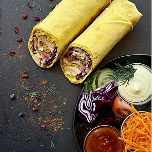 Шаурма Пикантная с курицей (300г), Lawash