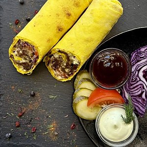 Шаурма Барбекю с говядиной (300г), Lawash