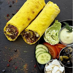 Шаурма Греческая с говядиной (450г), Lawash
