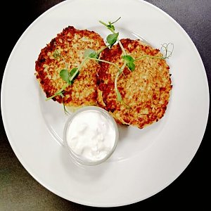 Драники фаршированные мясом, Драники, блины & пельмени