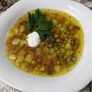 Суп Грибной, Домашняя Трапеза