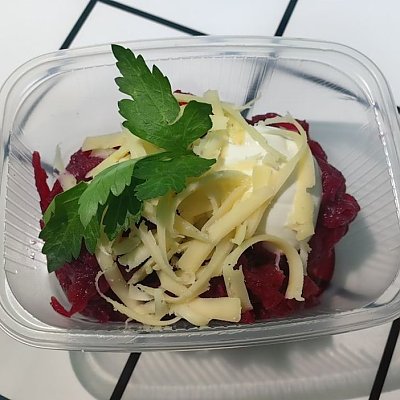 Заказать Салат из свеклы с сыром, Домашняя Трапеза