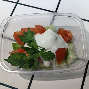 Салат Овощной со сметаной, Домашняя Трапеза