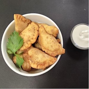 Пельмени Домашние жареные, Драники, блины & пельмени