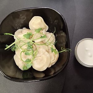 Пельмени Домашние вареные, Драники, блины & пельмени