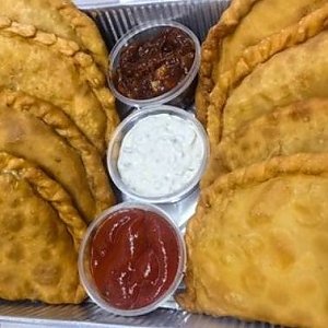 Сет из чебуреков, Драники, блины & пельмени