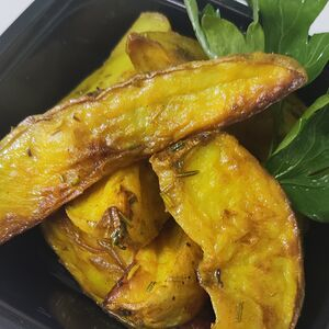 Картофель запеченный, Домашняя Трапеза