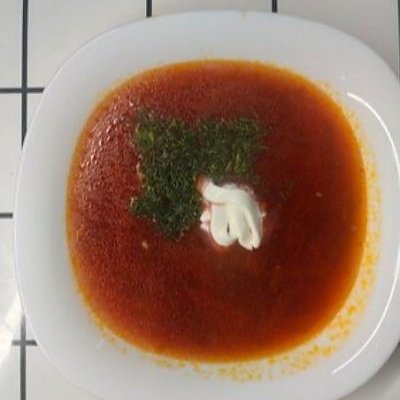 Заказать Борщ с говядиной, Драники, блины & пельмени