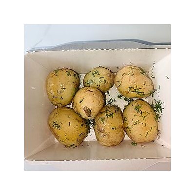 Заказать Картофель молодой с маслом и зеленью, Домашняя Трапеза