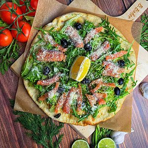 Пицца Карпаччо из форели, Гоголь Пицца