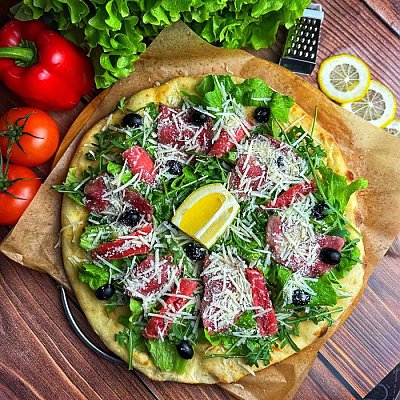 Заказать Пицца Карпаччо из говядины, Гоголь Пицца