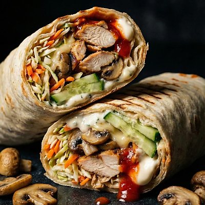 Заказать Шаурма Грибная Маленькая, Сайгон у Нины