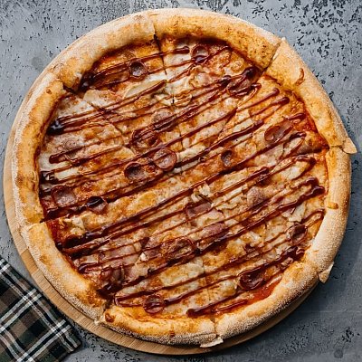 Заказать Пицца Три Мяса BBQ, Пиццерия ДОМ