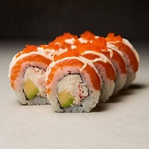 Ролл Краб‑Лосось, Много Рыбы