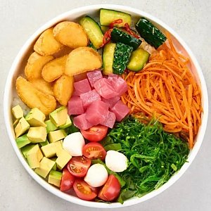 Поке с тунцом, Много Рыбы