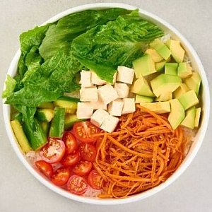 Поке с тофу, Много Рыбы