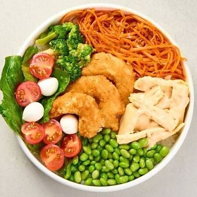 Заказать Поке с креветкой, Много Рыбы