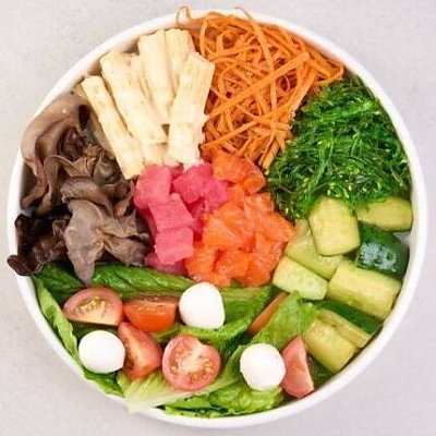 Заказать Поке Микс, Много Рыбы