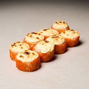 Запечённый ролл с креветкой, Много Рыбы