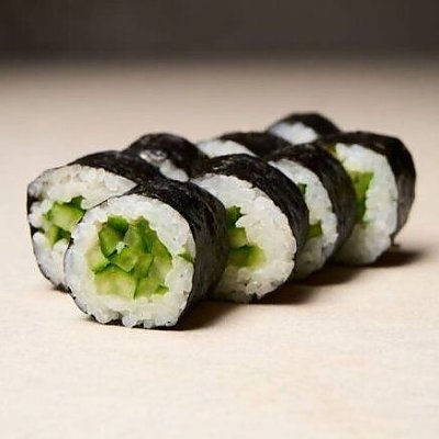 Заказать Мини ролл с огурцом, Много Рыбы