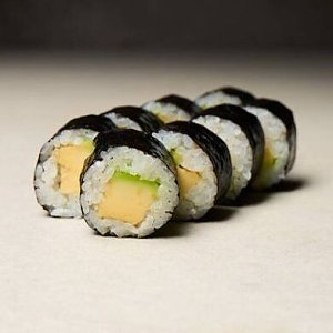 Мини ролл с авокадо, Много Рыбы