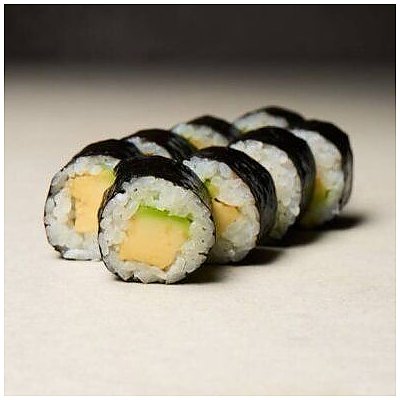 Заказать Мини ролл с авокадо, Много Рыбы