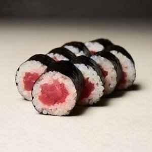 Мини ролл с тунцом, Много Рыбы