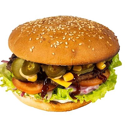 Заказать Бэк Бургер с говядиной, Панакота