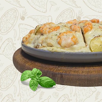Заказать Пирог-пицца с морепродуктами, Nook
