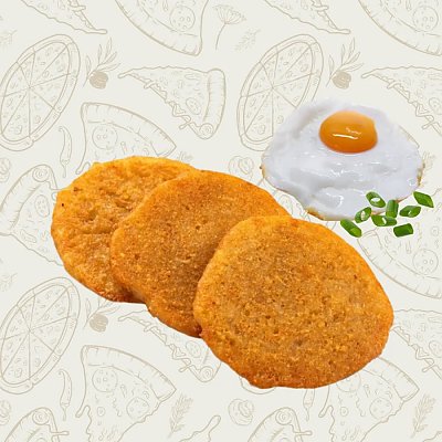 Заказать Драники с яйцом и зеленью, Nook