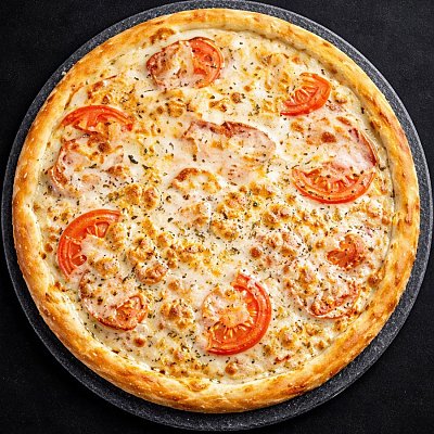 Заказать Пицца Чесночный цыпленок 35см, Фьюжн Пицца