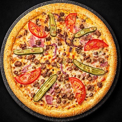 Заказать Пицца Чизбургер 30см, Фьюжн Пицца