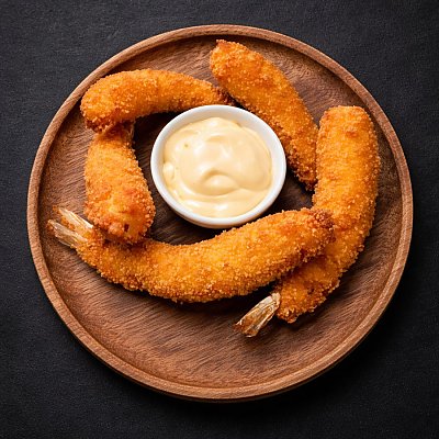 Заказать Креветки темпура, Фьюжн Пицца