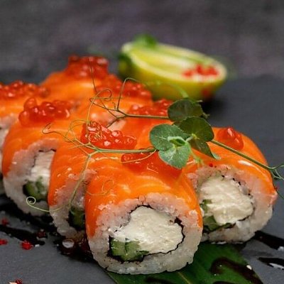 Заказать Ролл Фила с огурцом, Golden Chef Sushi
