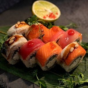Ролл Радуга, Golden Chef Sushi