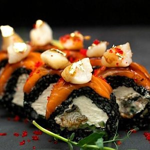 Ролл Голден Гребешок, Golden Chef Sushi