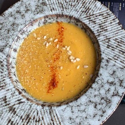 Заказать Суп-крем из тыквы на кокосовом молоке, Golden Chef Sushi