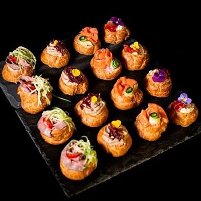 Заказать Гастробокс Профитроли Микс, Golden Chef Sushi