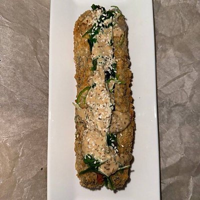 Заказать Ролл-дог с лососем, Бар Медведь