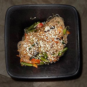 Фунчоза с овощами, Бар Медведь