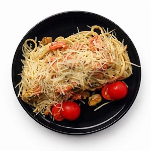 Паста с морепродуктами, Бар Медведь