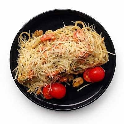 Заказать Паста с морепродуктами, Бар Медведь