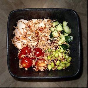 Поке боул с курицей, Бар Медведь