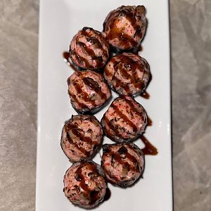 Запеченный ролл с курицей и грибами, Бар Медведь