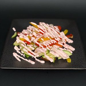 Салат с копчёной курицей (250г), Бар Медведь