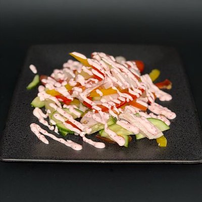 Заказать Салат с копчёной курицей (250г), Бар Медведь