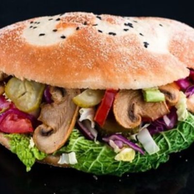 Заказать Вегетарианский донер в пите с грибами (410г), Kinza - Гомель